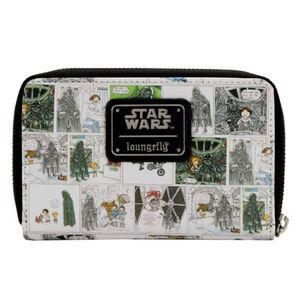 Disney Loungefly Darth Vader Comic Strip Zip
Around Wallet